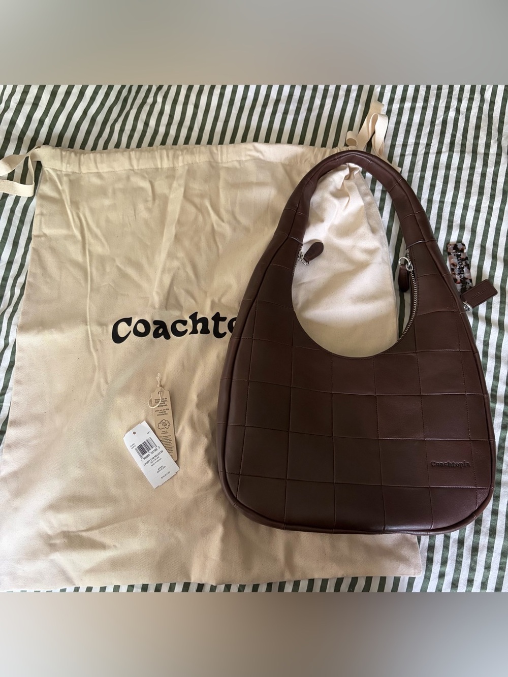 Coach Coachtopia Alter Ego Crescent Shoulder Bag In Maple